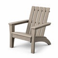 Adirondack-Gartenstuhl in Taupe, 82 × 76 × 98 cm, mit Armlehnen